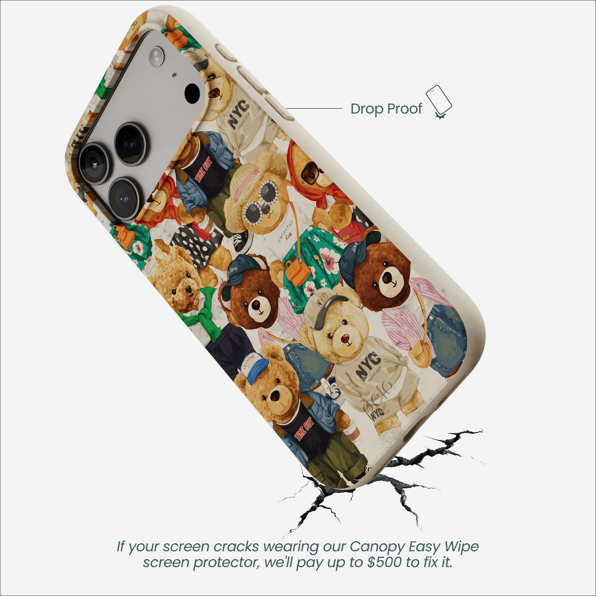 London Fog Unbearably Cute iPhone 17 Pro Max Case