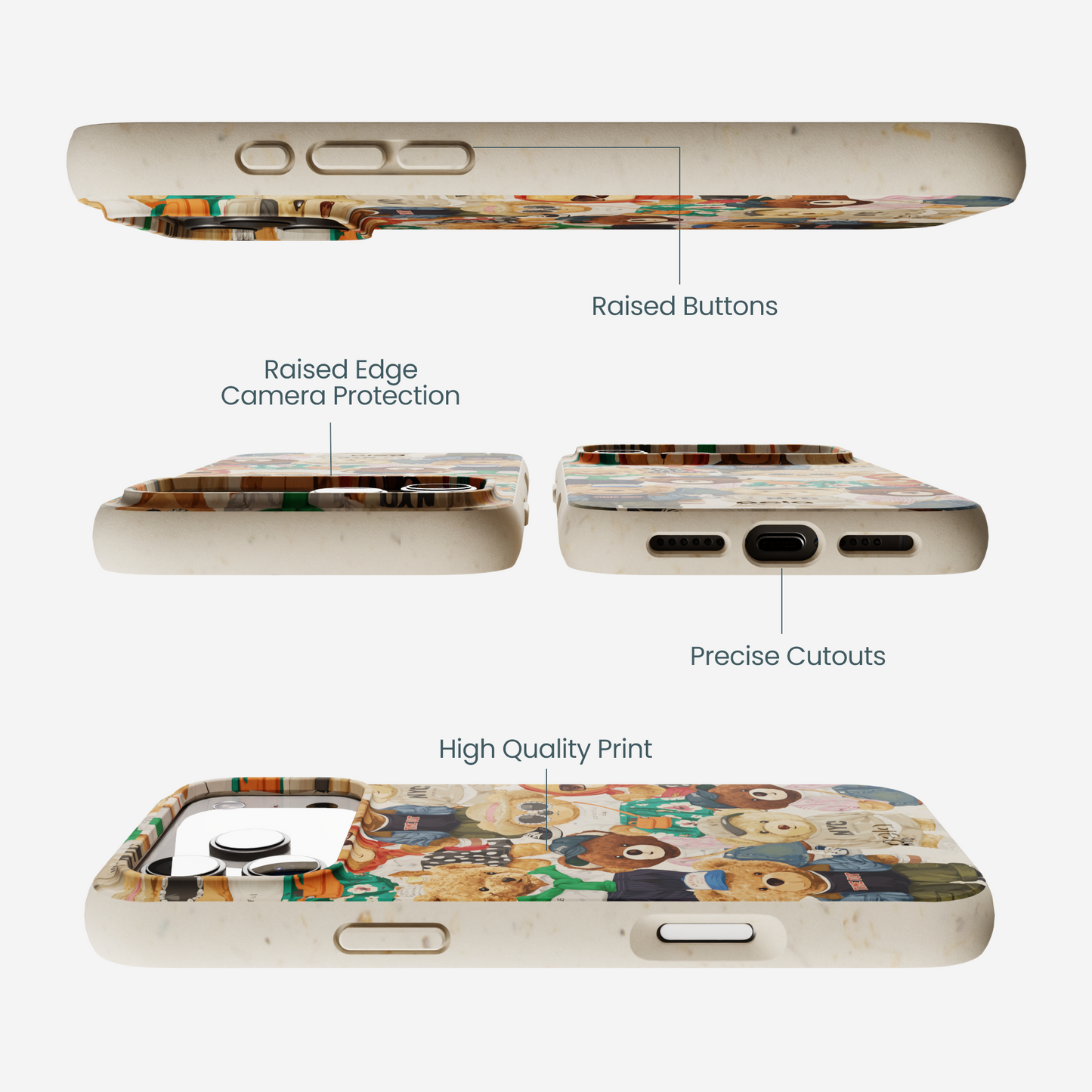 London Fog Unbearably Cute iPhone 17 Pro Max Case