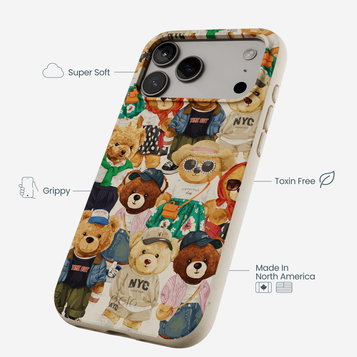 London Fog Unbearably Cute iPhone 17 Pro Max Case
