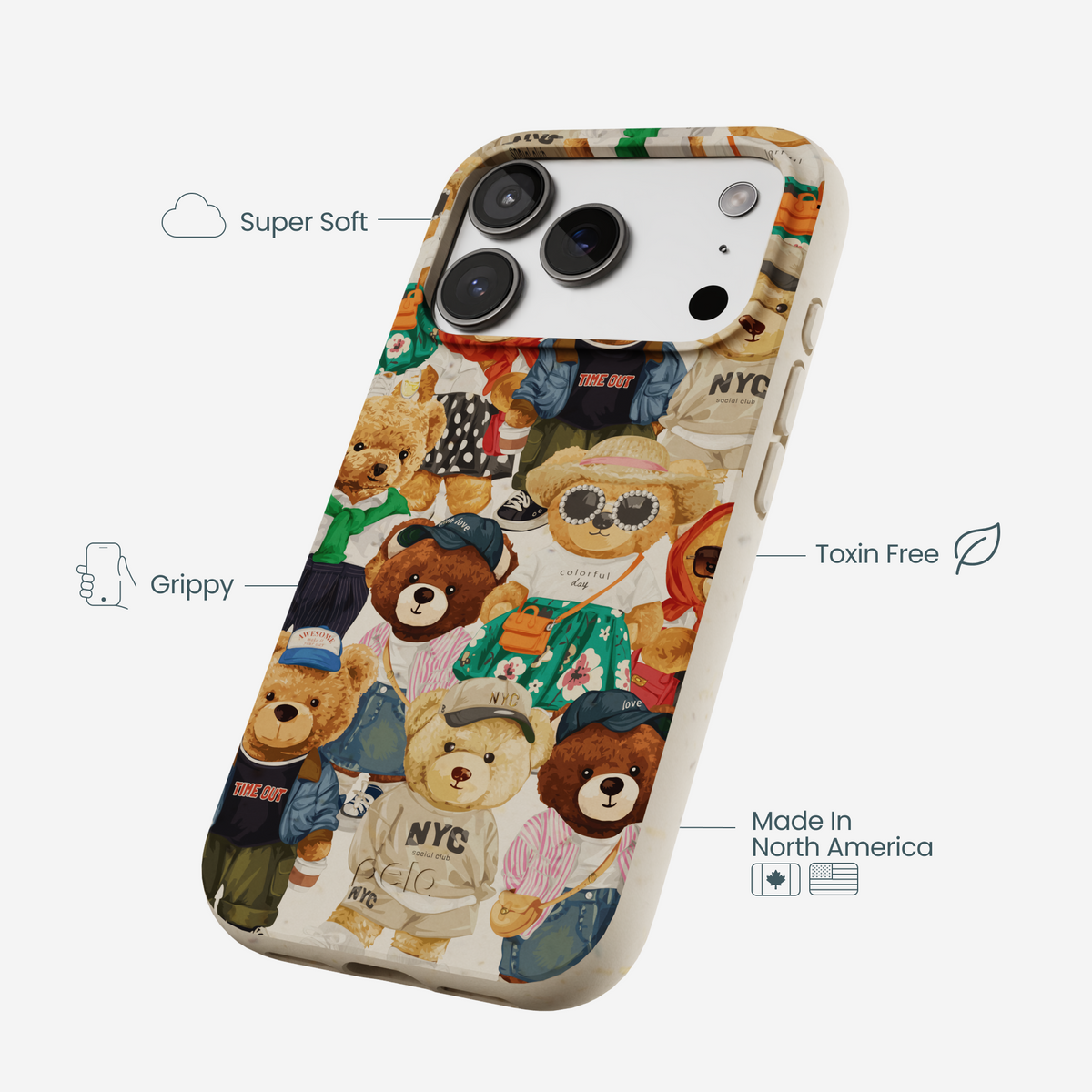 London Fog Unbearably Cute iPhone 17 Pro Case