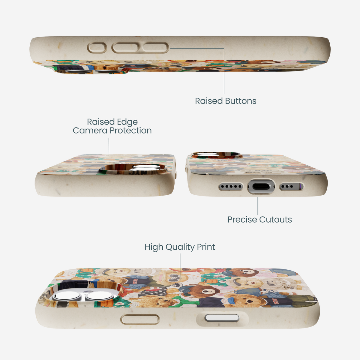 London Fog Unbearably Cute iPhone 17 Case