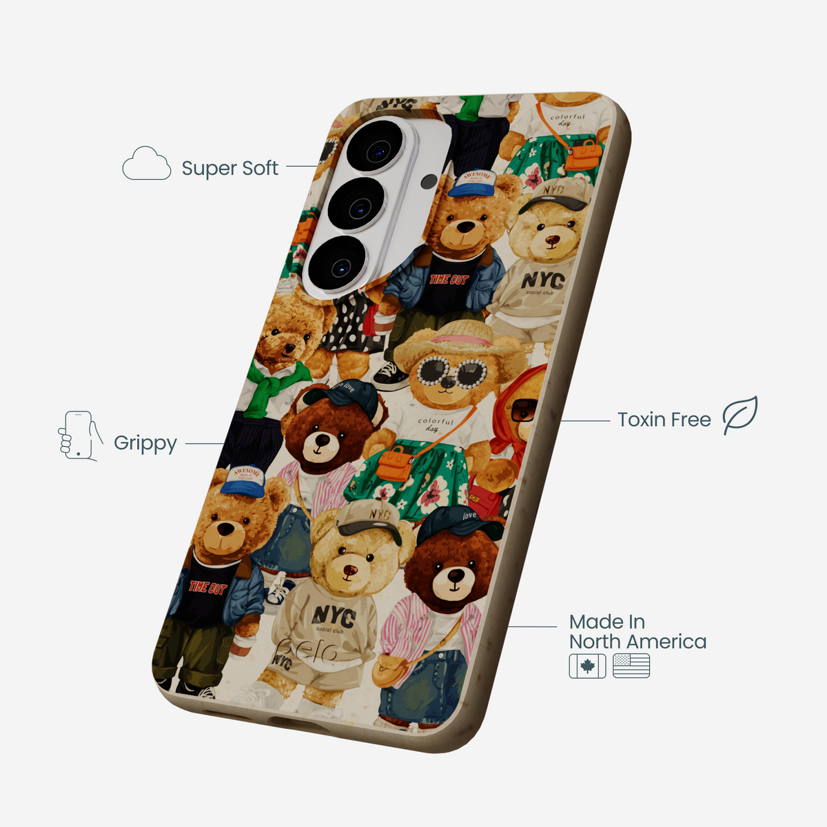 London Fog Unbearably Cute Samsung Galaxy S26 Case