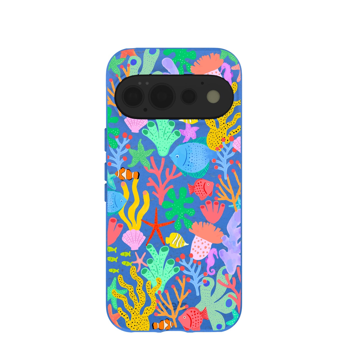Electric Blue Underwater Blooms Google Pixel 11 Pro Case