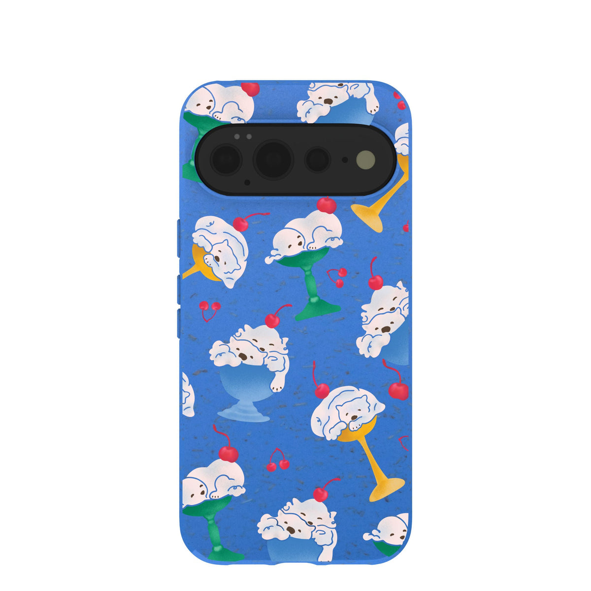 Electric Blue Vanilla Bear Google Pixel 11 Pro XL Case