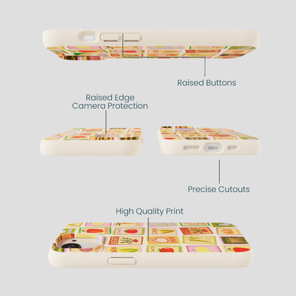 Seashell Veggie Packets iPhone 16e/17e Case