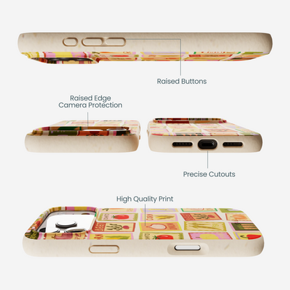 Seashell Veggie Packets iPhone 17 Pro Max Case