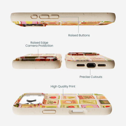 Seashell Veggie Packets iPhone 17 Pro Case