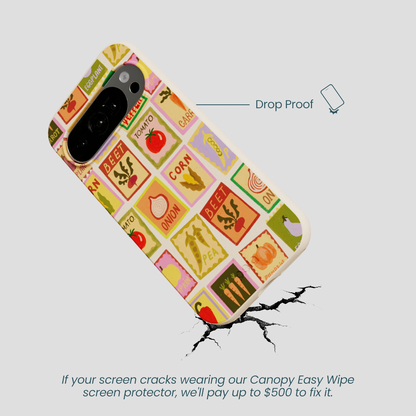 Seashell Veggie Packets Google Pixel 10/10 Pro Case