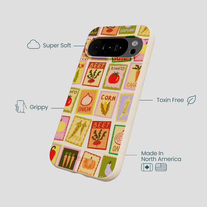 Seashell Veggie Packets Google Pixel 10/10 Pro Case