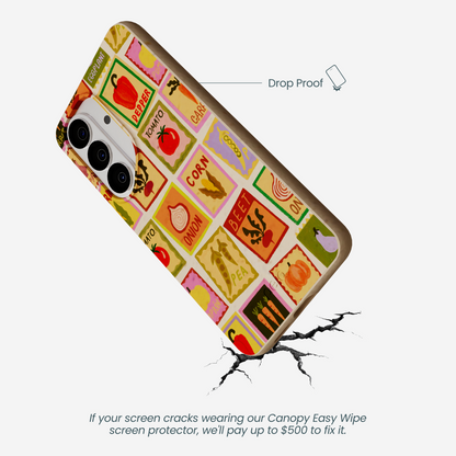 Seashell Veggie Packets Samsung Galaxy S26 Case
