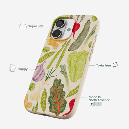 Seashell Veggie Patch iPhone 17 Case