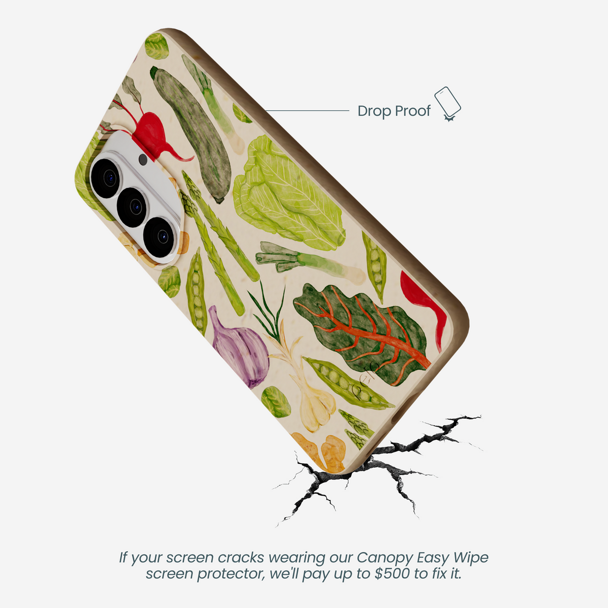 Seashell Veggie Patch Samsung Galaxy S26 Case