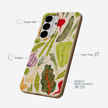Seashell Veggie Patch Samsung Galaxy S26 Case