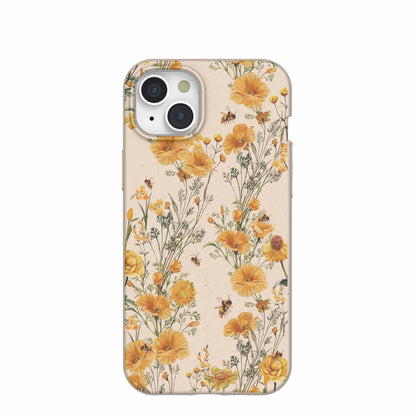 Seashell Vintage Bee iPhone 15 Plus Case