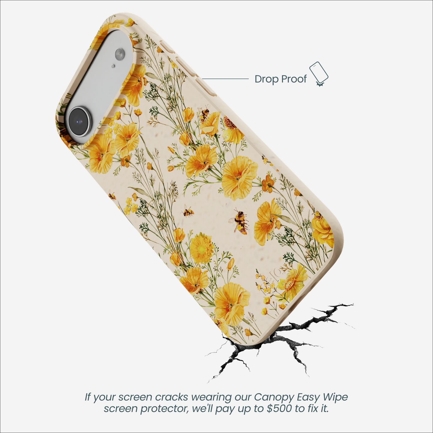 Seashell Vintage Bee iPhone Air Case