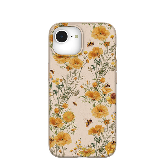 Seashell Vintage Bee iPhone 16e/17e Case
