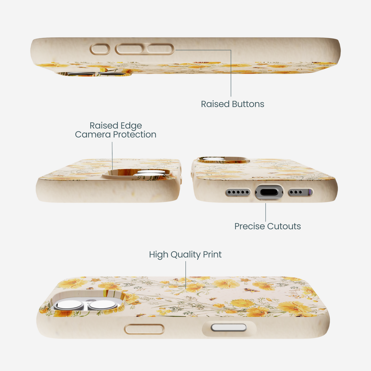 Seashell Vintage Bee iPhone 17 Case