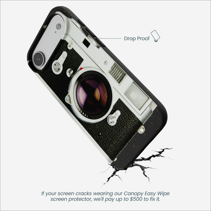 Black Vintage Camera iPhone Air Case