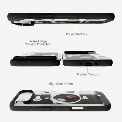 Black Vintage Camera iPhone Air Case
