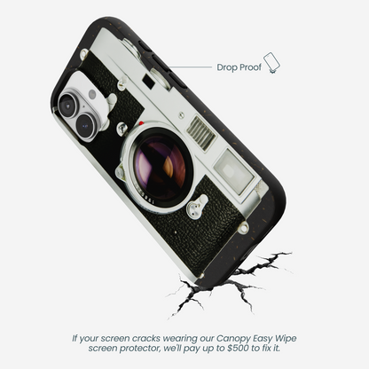 Black Vintage Camera iPhone 17 Case