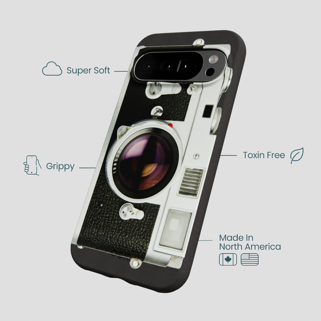 Black Vintage Camera Google Pixel 10 Pro XL Case