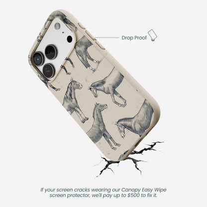 London Fog Vintage Gallop iPhone 17 Pro Case