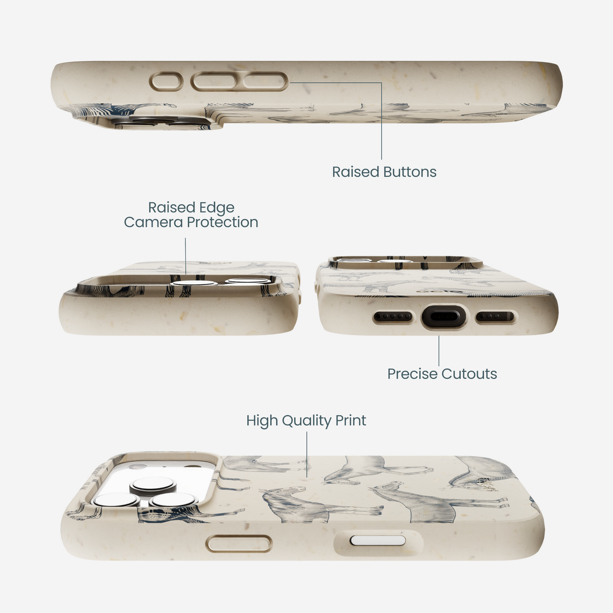 London Fog Vintage Gallop iPhone 17 Pro Case