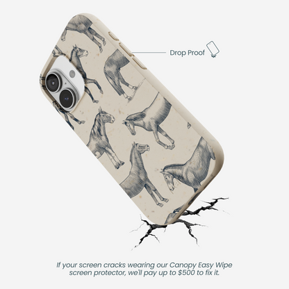 London Fog Vintage Gallop iPhone 17 Case