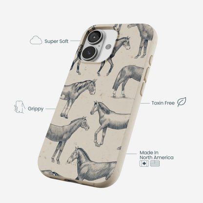 London Fog Vintage Gallop iPhone 17 Case