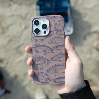 Chocolate Brown Vintage Catch Samsung Galaxy S26 Case