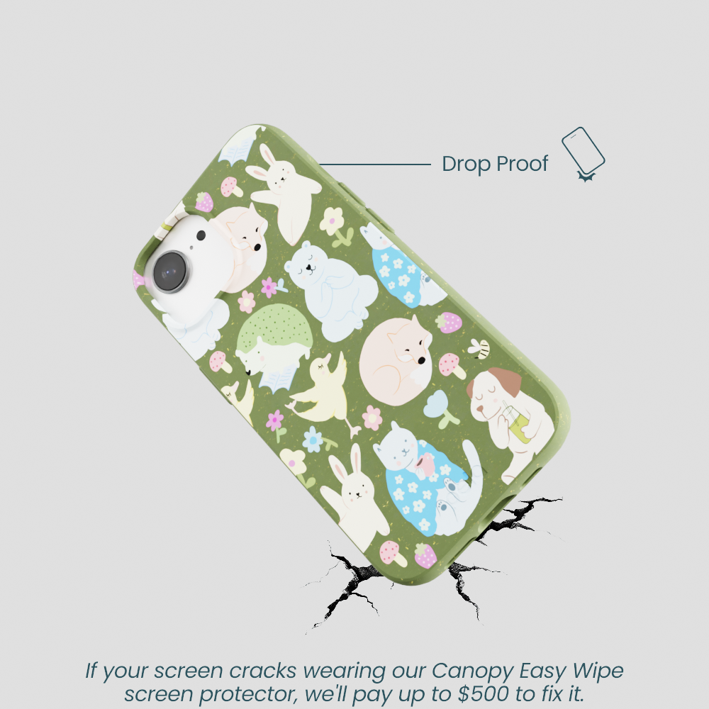 Forest Floor Wellness Creatures iPhone 16e/17e Case
