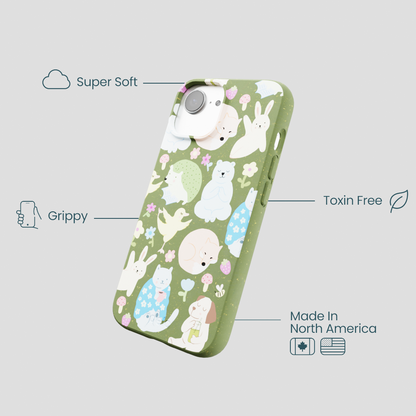 Forest Floor Wellness Creatures iPhone 16e/17e Case