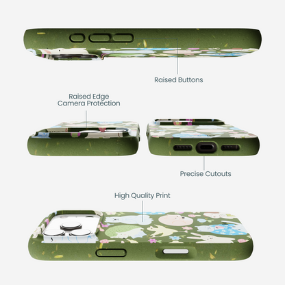 Forest Floor Wellness Creatures iPhone 17 Pro Case
