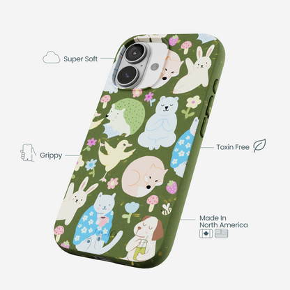 Forest Floor Wellness Creatures iPhone 17 Case
