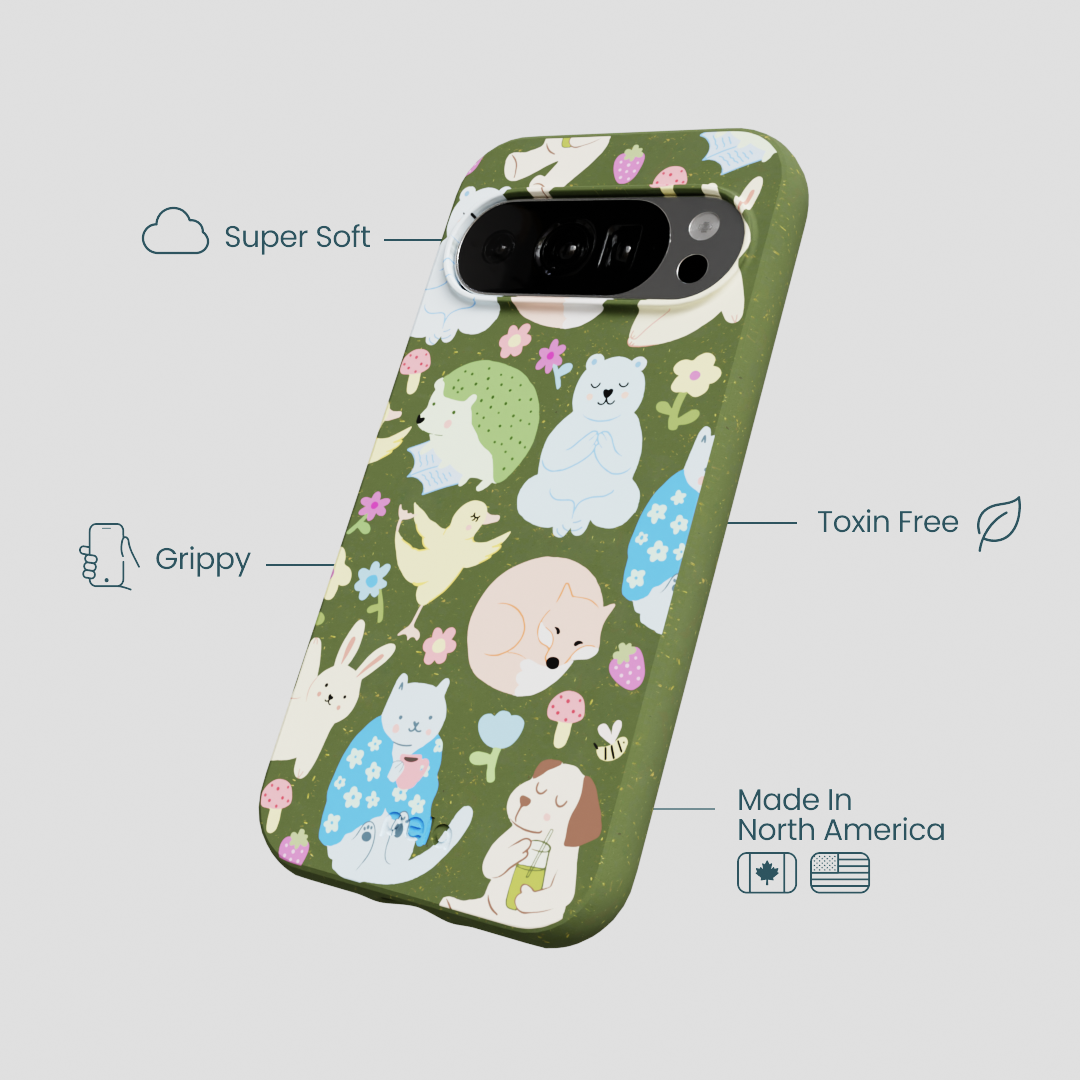 Forest Floor Wellness Creatures Google Pixel 10/10 Pro Case