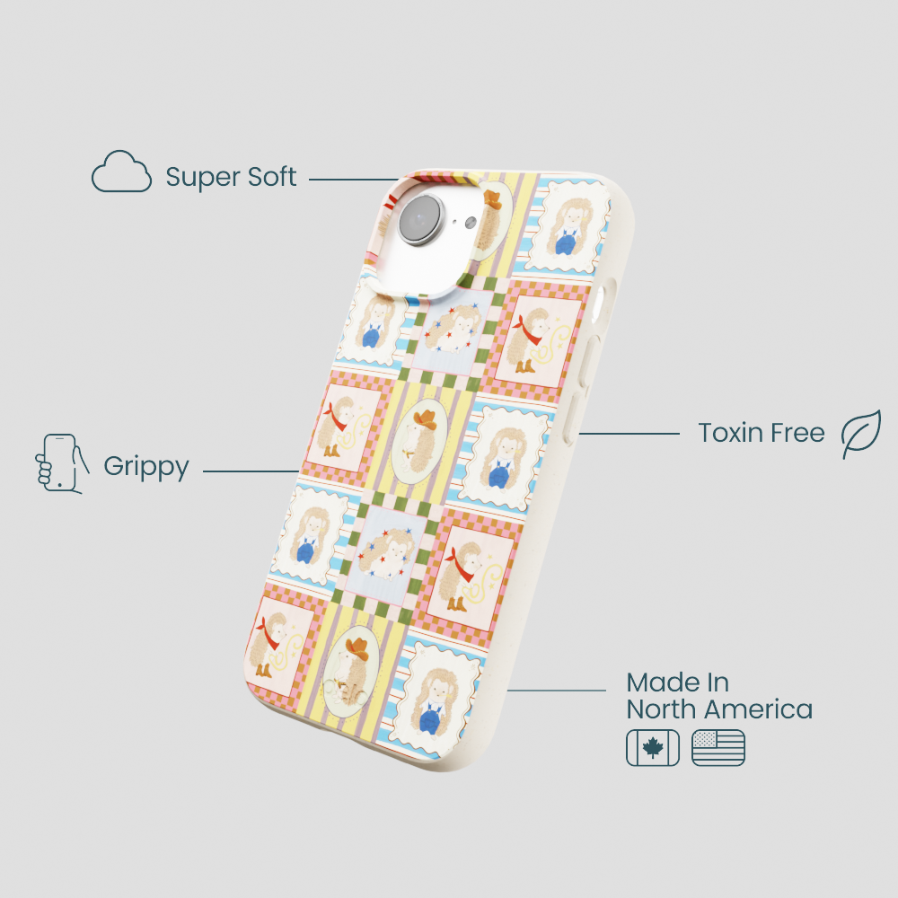 London Fog Western Hedgehog iPhone 16e/17e Case