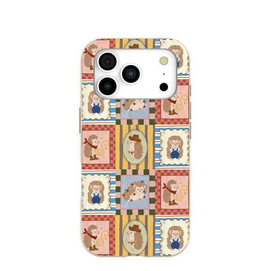 London Fog Western Hedgehog iPhone 17 Pro Case