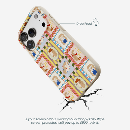 London Fog Western Hedgehog iPhone 17 Pro Case