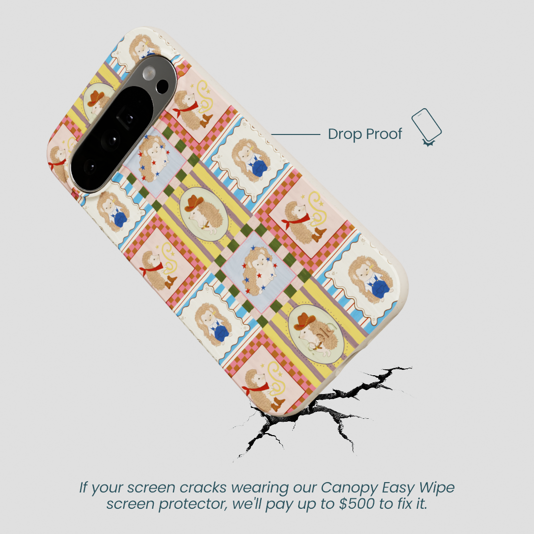 London Fog Western Hedgehog Google Pixel 10 Pro XL Case