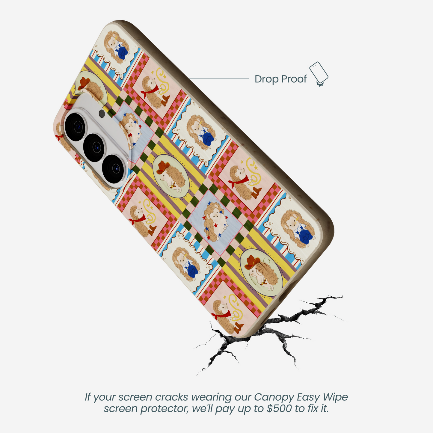 London Fog Western Hedgehog Samsung Galaxy S26 Case