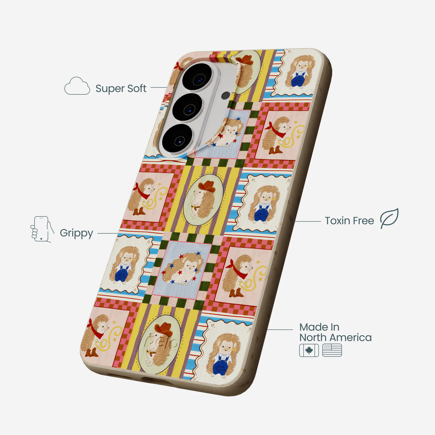 London Fog Western Hedgehog Samsung Galaxy S26 Case