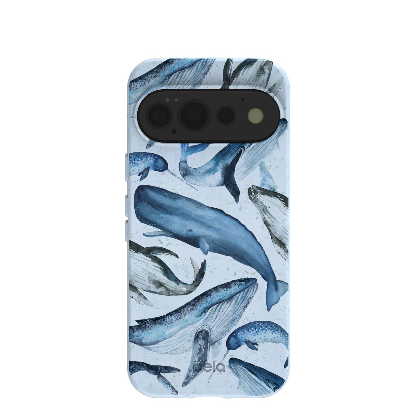 Powder Blue Whales Google Pixel 11 Pro Case