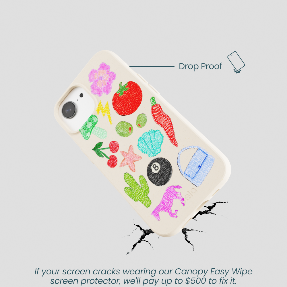 Seashell Whimsy Brooches iPhone 16e/17e Case