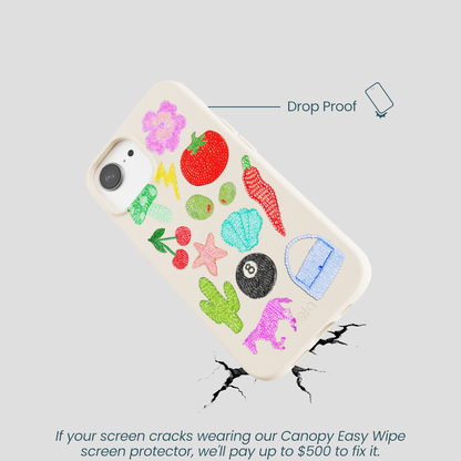 Seashell Whimsy Brooches iPhone 16e/17e Case
