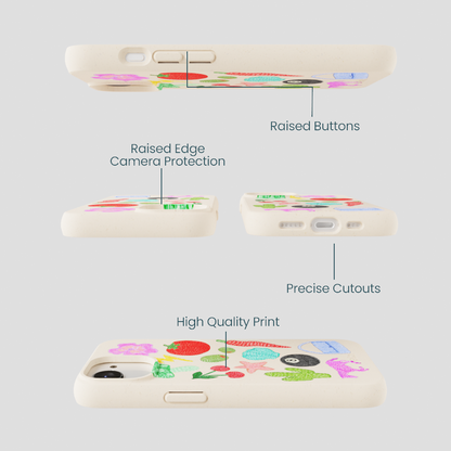 Seashell Whimsy Brooches iPhone 16e/17e Case