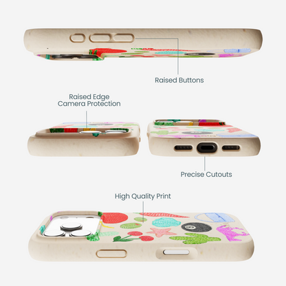 Seashell Whimsy Brooches iPhone 17 Pro Case