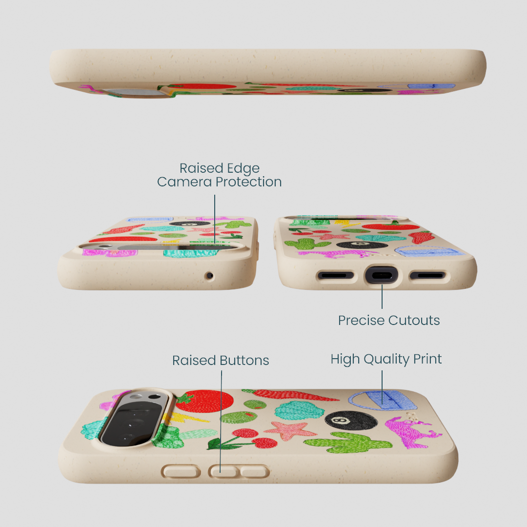 Seashell Whimsy Brooches Google Pixel 10 Pro XL Case