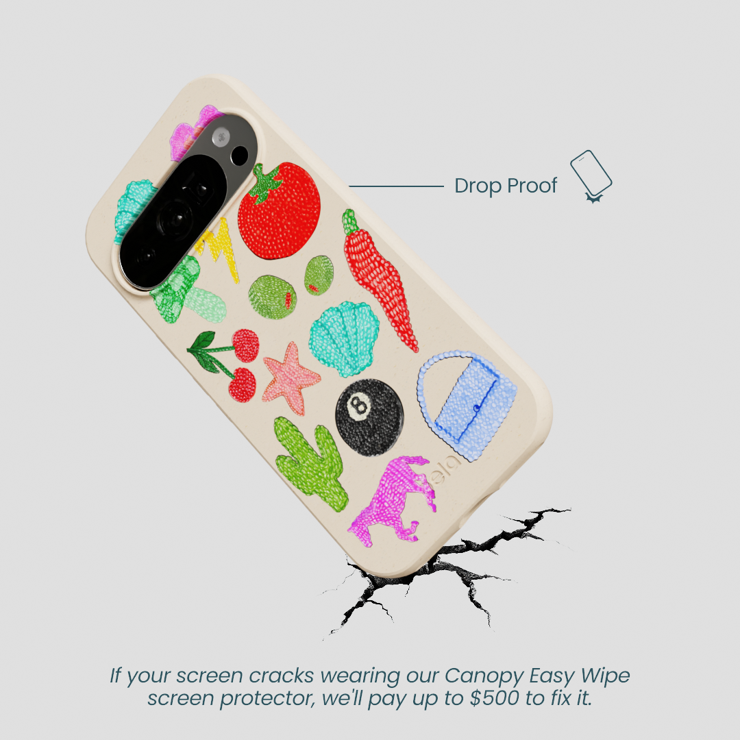 Seashell Whimsy Brooches Google Pixel 10/10 Pro Case