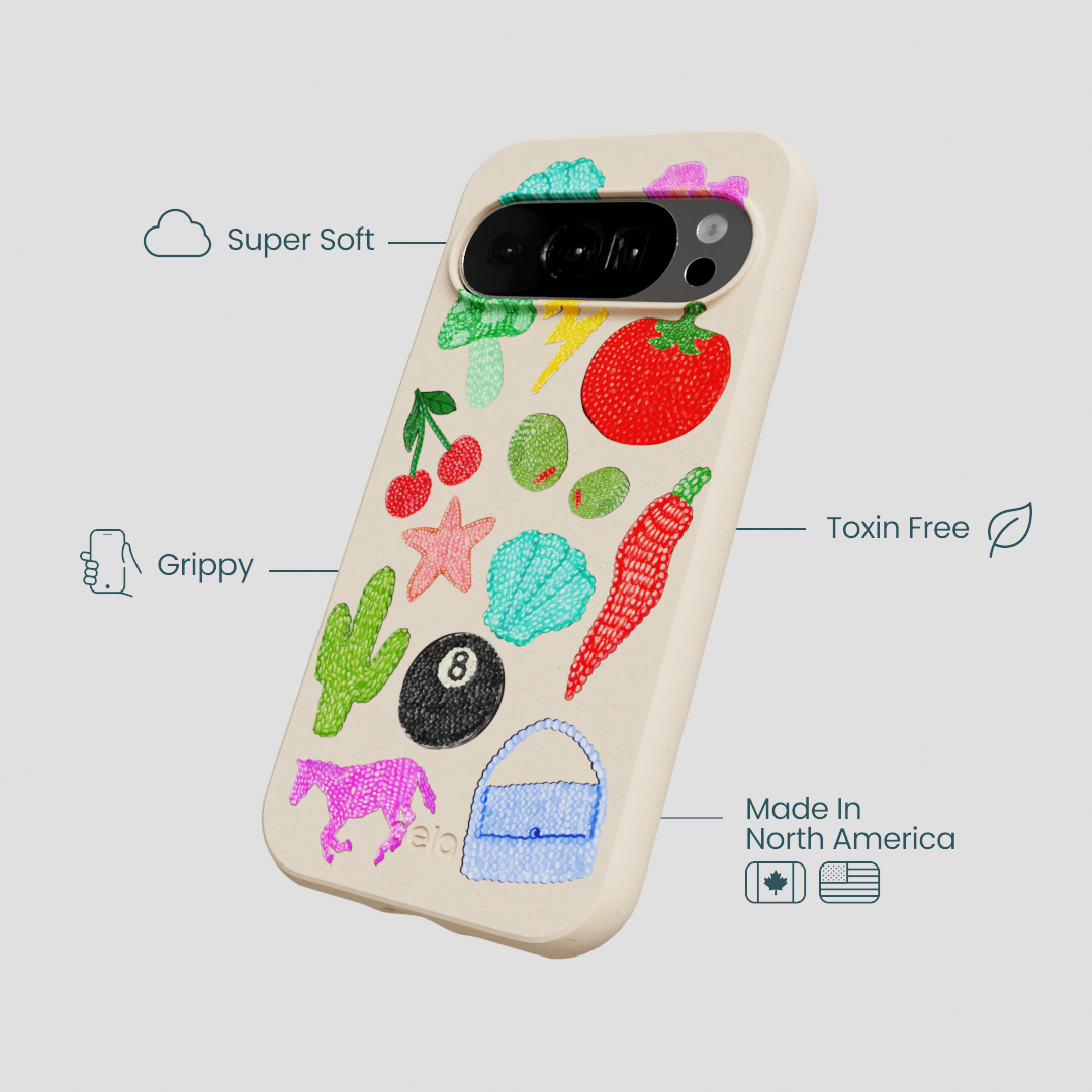 Seashell Whimsy Brooches Google Pixel 10/10 Pro Case