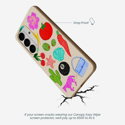 Seashell Whimsy Brooches Samsung Galaxy S26 Case